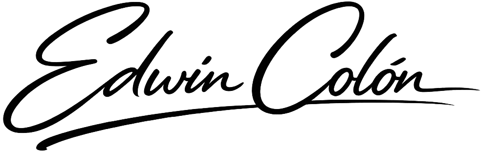 Firma de Edwin Colón